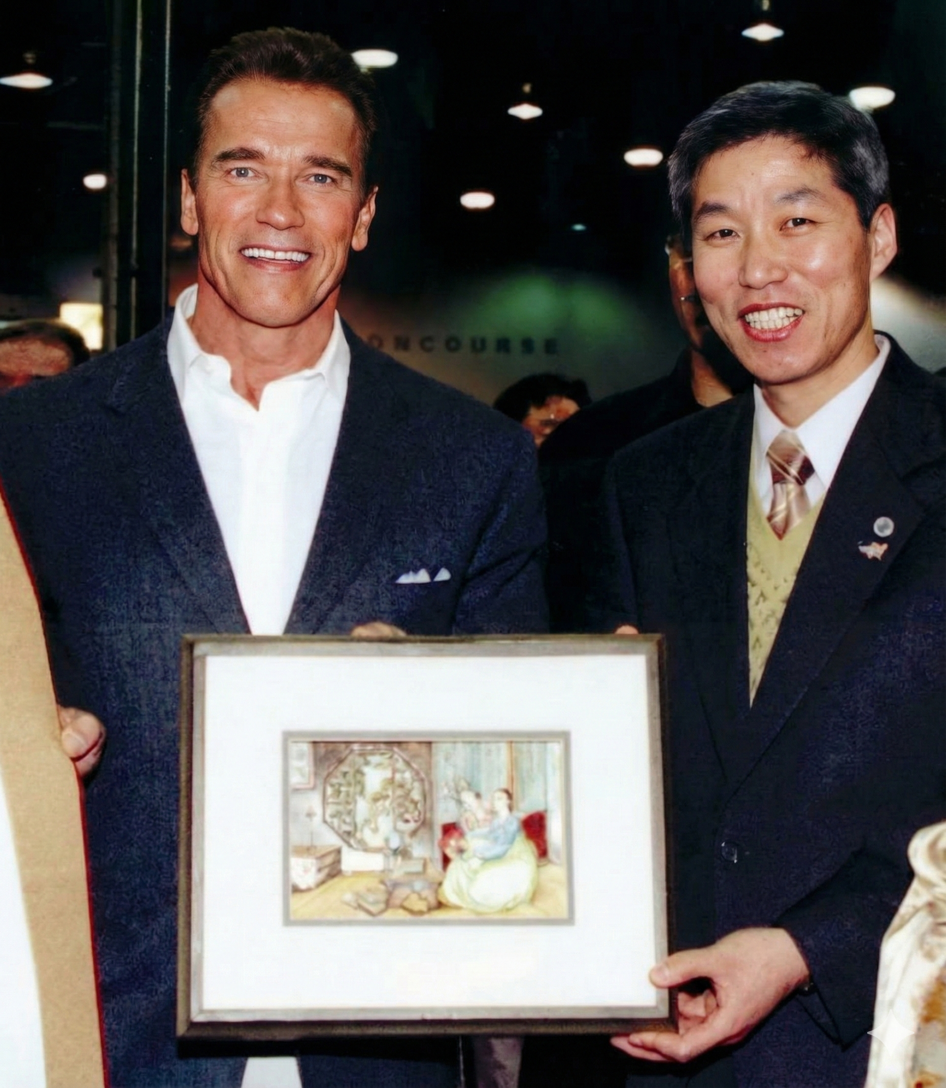 Gov. Arnold Schwarzenegger & Chairman Lee